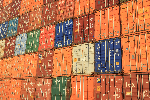 Picture of shipping containers